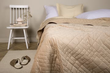 Jilly Överkast 260x260 cm - Beige - Textil & mattor - Sängkläder