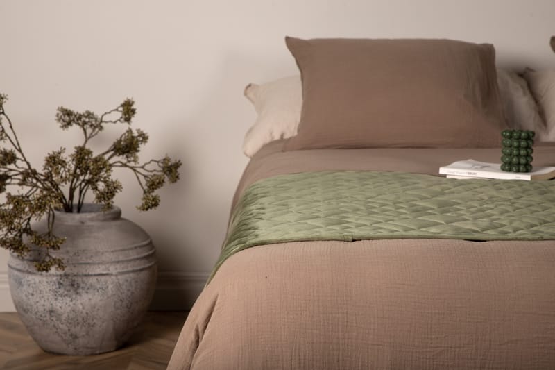 Jilly Överkast 80x180 cm - Grön - Textil & mattor - Sängkläder