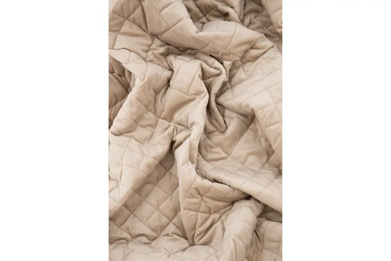 Jilly Överkast 80x260 cm - Beige - Textil & mattor - Sängkläder