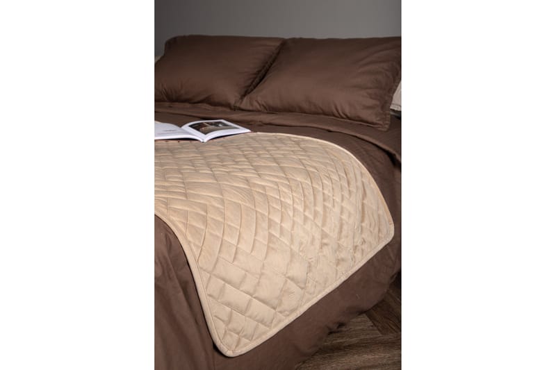 Jilly Överkast 80x260 cm - Beige - Textil & mattor - Sängkläder