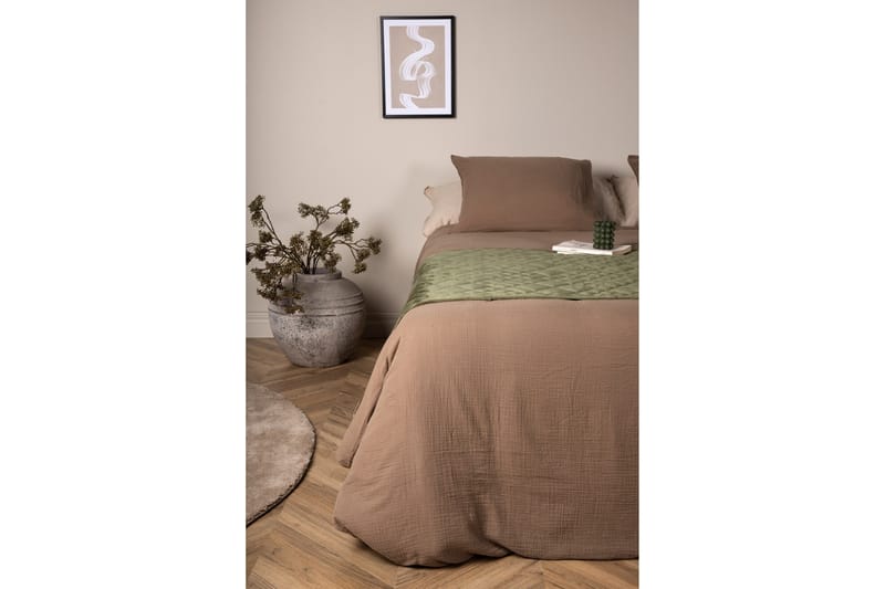 Jilly Överkast 80x260 cm - Grön - Textil & mattor - Sängkläder