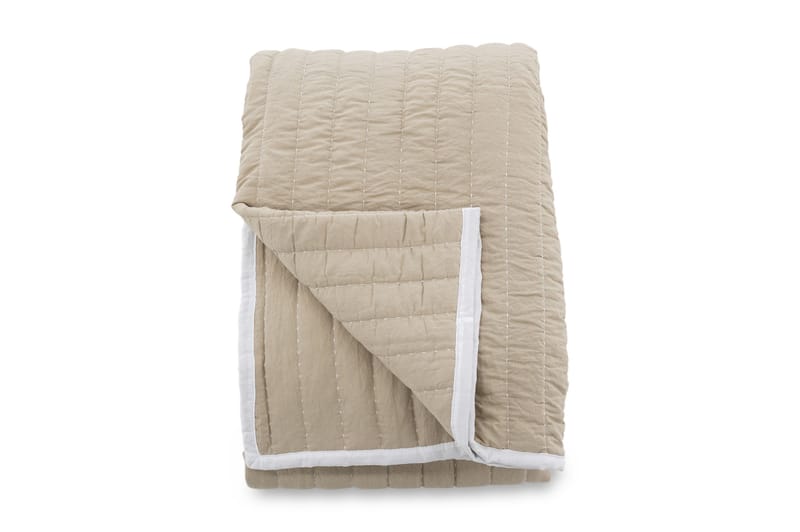 Juni Överkast 150x250 cm - Beige - Textil & mattor - Sängkläder