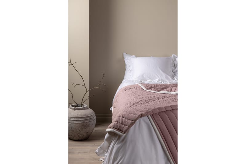 Juni Överkast 260x260 cm - Ljusrosa - Textil & mattor - Sängkläder