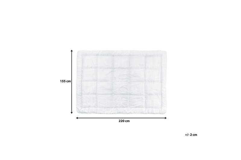 Kabru Täcke 155|220 cm - Vit - Textil & mattor - Sängkläder