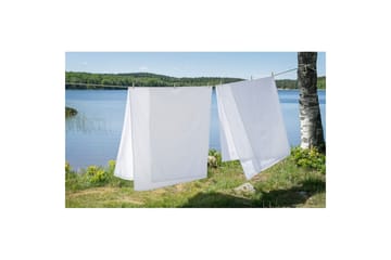Lakan Borganäs of Sweden - 150 x 250 cm, Vit - Textil & mattor - Sängkläder