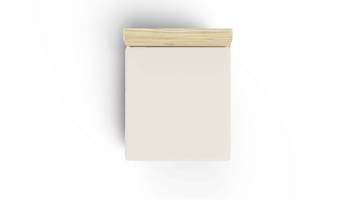 Cream Dra-på-lakan 140x200cm - Kräm - Textil & mattor - Sängkläder - Lakan - Dra på lakan