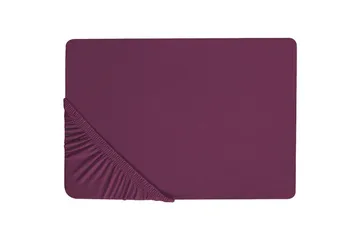 Dra-på-lakan Janbu Vinröd, 200x200 cm - Vinröd, 200x200 cm - Textil & mattor - Sängkläder - Lakan - Dra på lakan