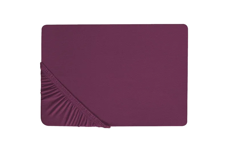 Dra-på-lakan Janbu Vinröd, 180x200 cm, Vinröd, 180x200 cm