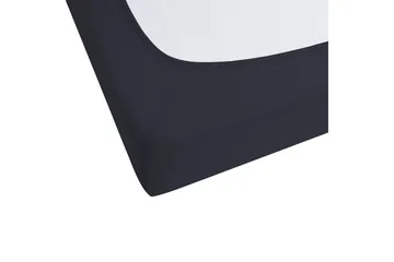 Dra-på-lakan Janbu Svart, 180x200 cm - Svart, 180x200 cm - Textil & mattor - Sängkläder - Lakan - Dra på lakan