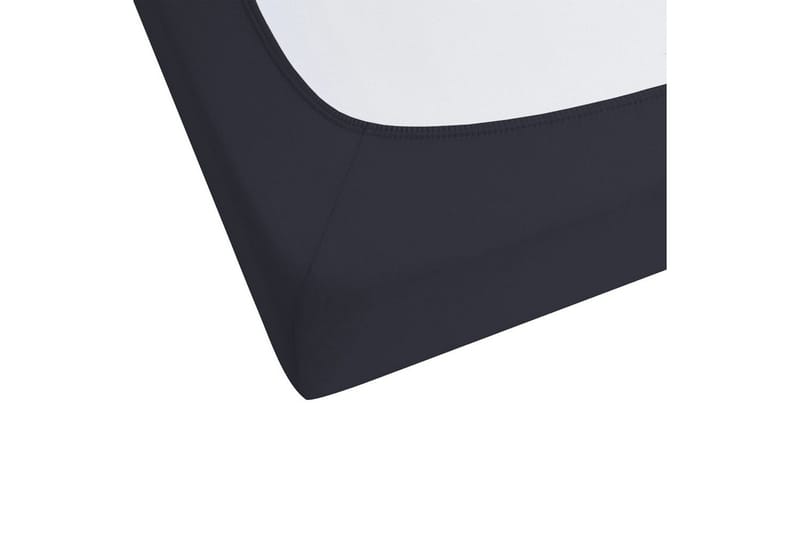 Dra-på-lakan Janbu Svart, 180x200 cm - Svart, 180x200 cm - Textil & mattor - Sängkläder - Lakan - Dra på lakan