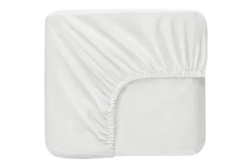 Dra-på-lakan Borganäs of Sweden - 210 x 210 cm, Vit - Textil & mattor - Sängkläder - Lakan - Dra på lakan