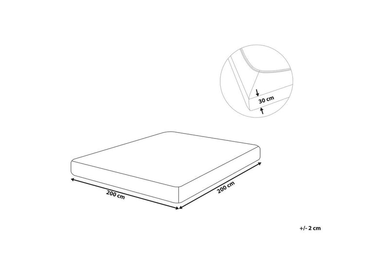 Dra-på-lakan Janbu Ljusgrön, 200x200 cm - Ljusgrön, 200x200 cm - Textil & mattor - Sängkläder - Lakan - Dra på lakan