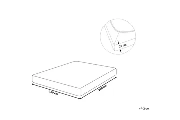 Dra-på-lakan Hofuf Blå, 180x200 cm - Blå, 180x200 cm - Textil & mattor - Sängkläder - Lakan - Dra på lakan