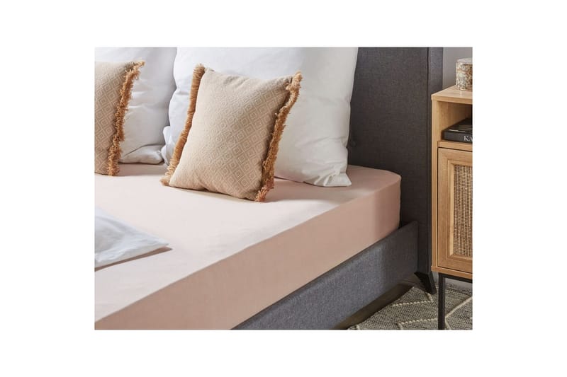 Dra-på-lakan Hofuf Beige, 200x200 cm - Beige, 200x200 cm - Textil & mattor - Sängkläder - Lakan - Dra på lakan