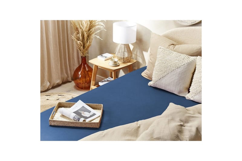 Dra-på-lakan Janbu Marinblå, 180x200 cm - Marinblå, 180x200 cm - Textil & mattor - Sängkläder - Lakan - Dra på lakan