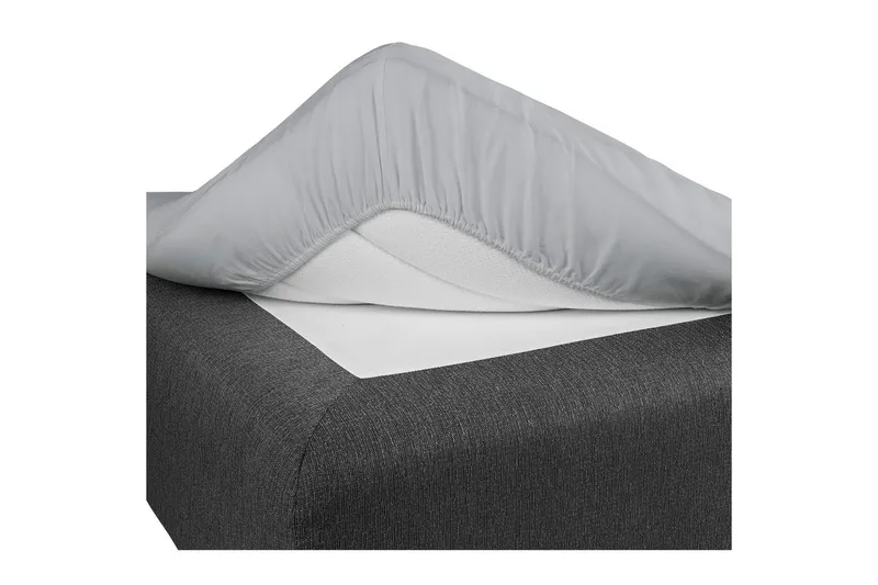 Dra-på-lakan Borganäs of Sweden - 60 x 120 cm, Ljusgrå - Textil & mattor - Sängkläder - Lakan - Dra på lakan