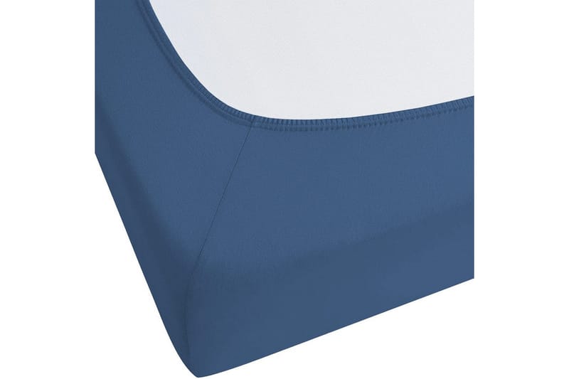 Dra-på-lakan Janbu Marinblå, 180x200 cm - Marinblå, 180x200 cm - Textil & mattor - Sängkläder - Lakan - Dra på lakan
