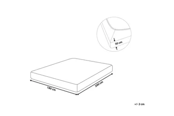 Dra-på-lakan Janbu Senapsgul, 180x200 cm - Senapsgul, 180x200 cm - Textil & mattor - Sängkläder - Lakan - Dra på lakan