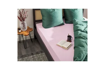 Dra-på-lakan Janbu Pastellrosa, 180x200 cm - Pastellrosa, 180x200 cm - Textil & mattor - Sängkläder - Lakan - Dra på lakan