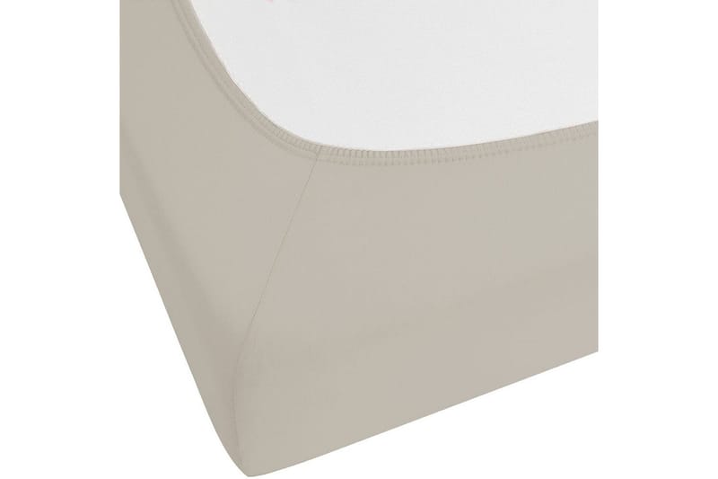 Dra-på-lakan Janbu Taupe, 200x200 cm - Taupe, 200x200 cm - Textil & mattor - Sängkläder - Lakan - Dra på lakan