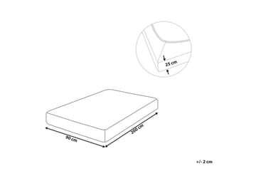 Dra-på-lakan Hofuf Marinblå, 90x200 cm - Marinblå, 90x200 cm - Textil & mattor - Sängkläder - Lakan - Dra på lakan