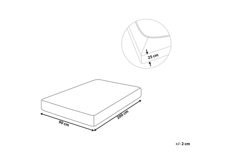 Dra-på-lakan Hofuf Marinblå, 90x200 cm - Marinblå, 90x200 cm - Textil & mattor - Sängkläder - Lakan - Dra på lakan