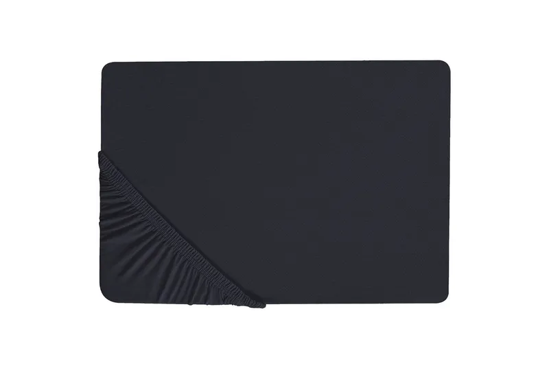 Dra-på-lakan Janbu Svart, 180x200 cm, Svart, 180x200 cm