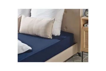 Dra-på-lakan Hofuf Blå, 200x200 cm - Blå, 200x200 cm - Textil & mattor - Sängkläder - Lakan - Dra på lakan