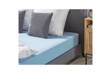 Dra-på-lakan Hofuf Ljusblå, 140x200 cm - Ljusblå, 140x200 cm - Textil & mattor - Sängkläder - Lakan - Dra på lakan