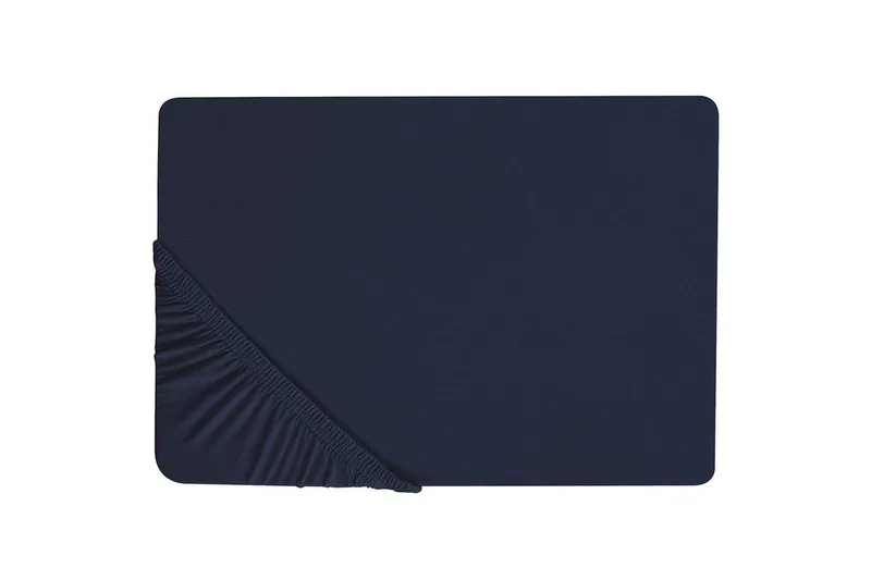 Dra-på-lakan Hofuf Blå, 200x200 cm, Blå, 200x200 cm