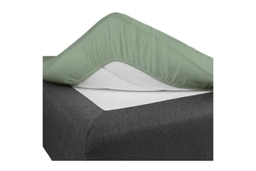 Dra-på-lakan Borganäs of Sweden - 160 x 200 cm, Grön - Textil & mattor - Sängkläder - Lakan - Dra på lakan