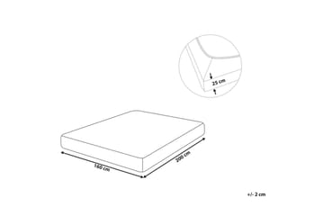 Dra-på-lakan Hofuf Rosa, 160x200 cm - Rosa, 160x200 cm - Textil & mattor - Sängkläder - Lakan - Dra på lakan