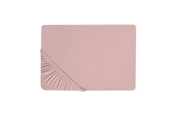 Dra-på-lakan Hofuf Rosa, 160x200 cm