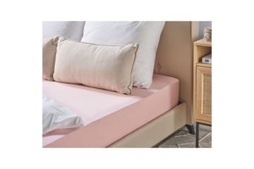 Dra-på-lakan Hofuf Rosa, 160x200 cm - Rosa, 160x200 cm - Textil & mattor - Sängkläder - Lakan - Dra på lakan