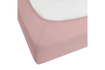 Dra-på-lakan Hofuf Rosa, 160x200 cm - Rosa, 160x200 cm - Textil & mattor - Sängkläder - Lakan - Dra på lakan