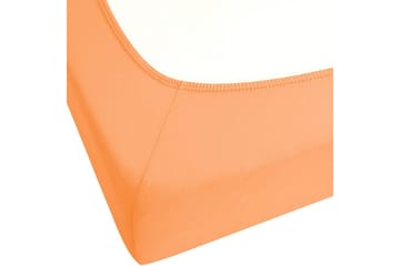 Dra-på-lakan Janbu Orange, 180x200 cm - Orange, 180x200 cm - Textil & mattor - Sängkläder - Lakan - Dra på lakan