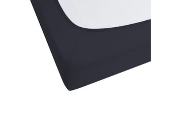 Dra-på-lakan Janbu Svart, 140x200 cm - Svart, 140x200 cm - Textil & mattor - Sängkläder - Lakan - Dra på lakan