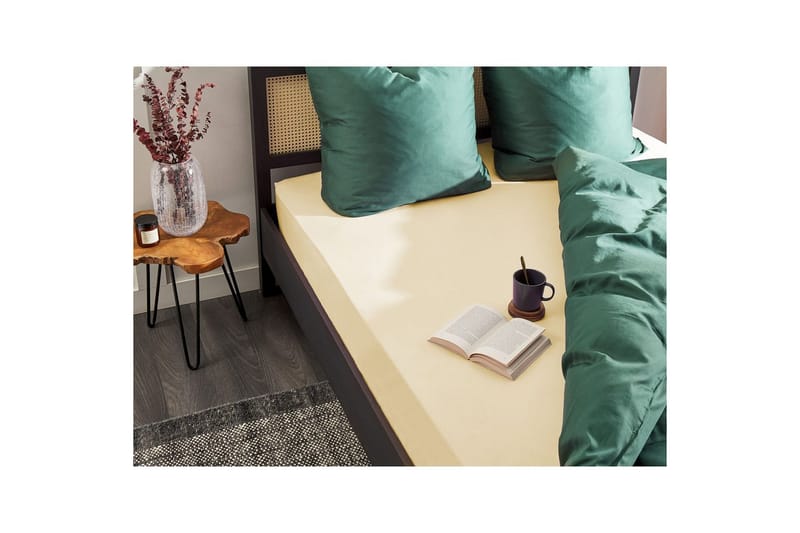 Dra-på-lakan Janbu Beige, 160x200 cm - Beige, 160x200 cm - Textil & mattor - Sängkläder - Lakan - Dra på lakan