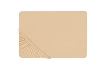 Dra-på-lakan Janbu Sandbeige, 160x200 cm