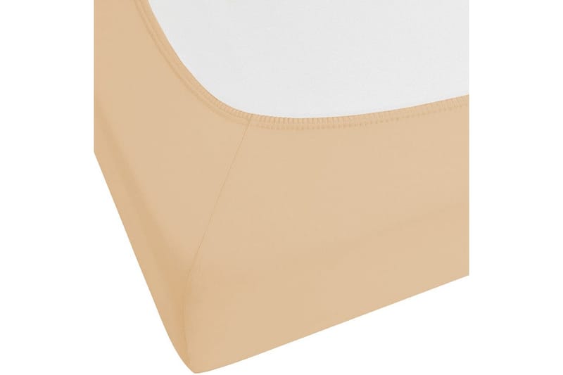 Dra-på-lakan Janbu Sandbeige, 160x200 cm - Sandbeige, 160x200 cm - Textil & mattor - Sängkläder - Lakan - Dra på lakan