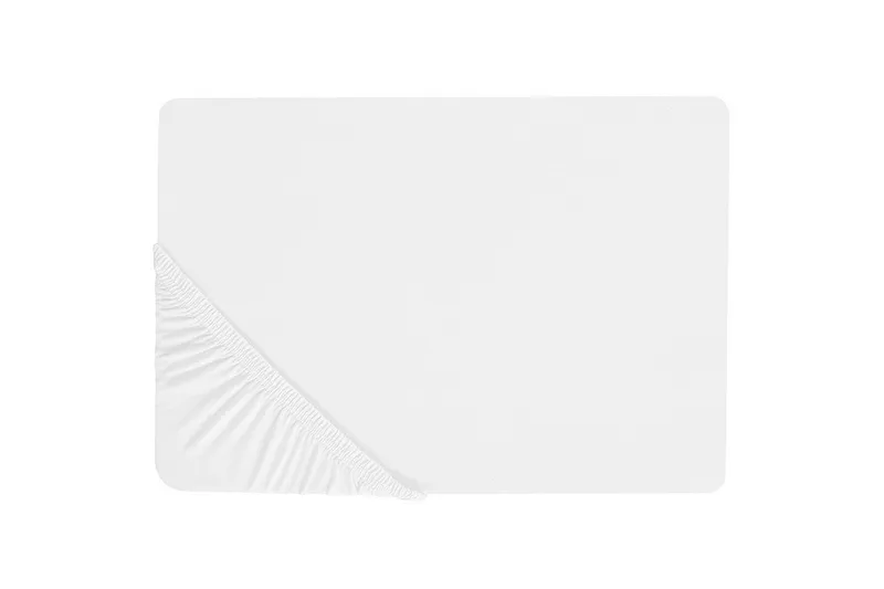 Dra-på-lakan Janbu Vit, 90x200 cm, Vit, 90x200 cm