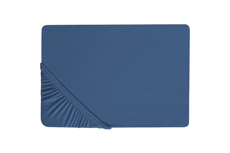 Dra-på-lakan Janbu Marinblå, 180x200 cm, Marinblå, 180x200 cm