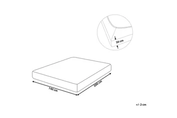 Dra-på-lakan Janbu Senapsgul, 140x200 cm - Senapsgul, 140x200 cm - Textil & mattor - Sängkläder - Lakan - Dra på lakan