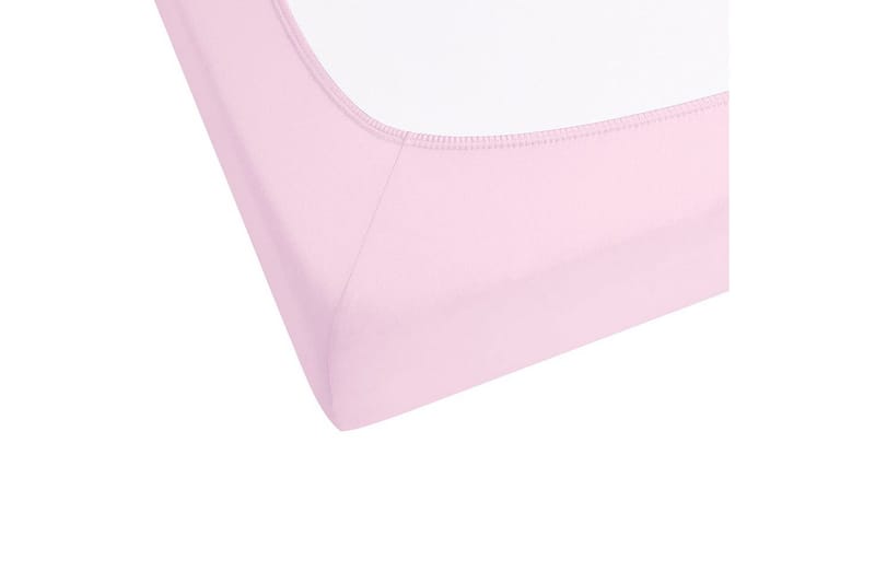 Dra-på-lakan Janbu Pastellrosa, 180x200 cm - Pastellrosa, 180x200 cm - Textil & mattor - Sängkläder - Lakan - Dra på lakan