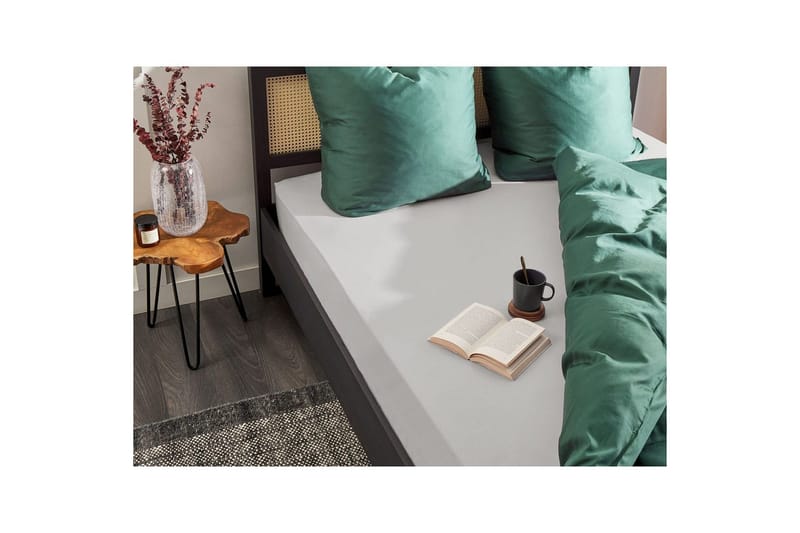 Dra-på-lakan Janbu Ljusgrå, 90x200 cm - Ljusgrå, 90x200 cm - Textil & mattor - Sängkläder - Lakan - Dra på lakan