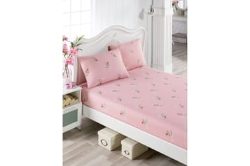Lakan EnLora Home Enkelt 100x200 cm+Kuddfodral - Rosa|Grön|Röd|Vit - Textil & mattor - Sängkläder - Bäddset & påslakanset