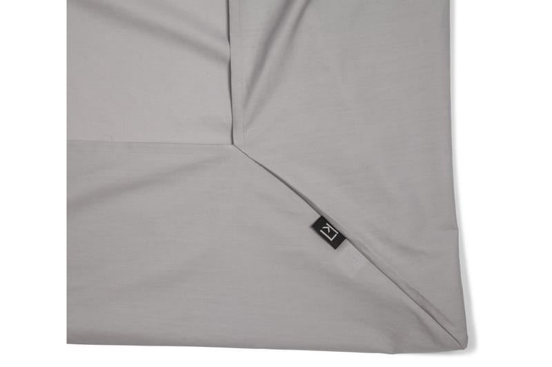 Kuvertlakan Percale 90x200 cm Ljusgrå - Kuvertlakan - Sängkläder