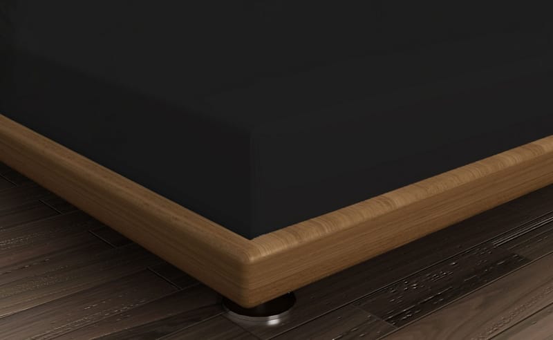 Manchan Dra-på-lakan 140x190cm - Svart - Textil & mattor - Sängkläder - Lakan - Dra på lakan