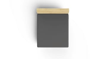 Mangi Dra-på-lakan 140x190cm - Antracit - Textil & mattor - Sängkläder - Lakan - Dra på lakan