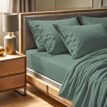 Veyloren Dra-på-lakan 140x200cm - Grön - Textil & mattor - Sängkläder - Lakan - Dra på lakan